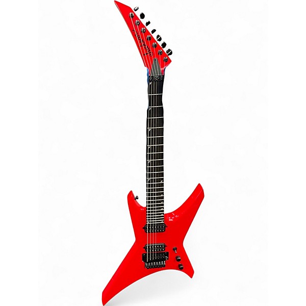 Used Jackson WR7 Red Solid Body Electric Guitar