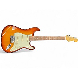 Used Fender AMERICAN DELUX STRATOCASTER Sienna Sunburst Solid Body Electric Guitar