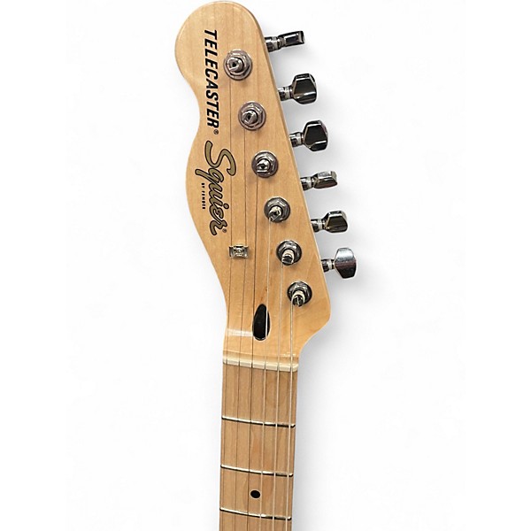 Used Squier Affinity Telecaster Left Handed Butterscotch Blonde Electric Guitar