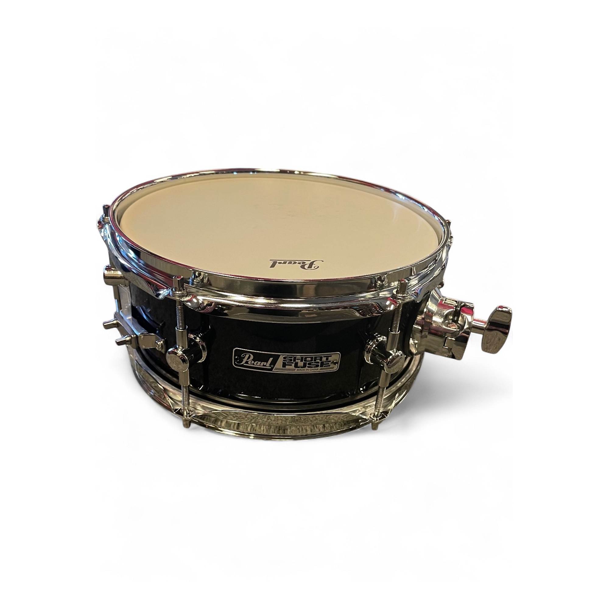 Used Pearl 10in Short Fuse 10x4.5 Black Drum Black 28 | Guitar Center