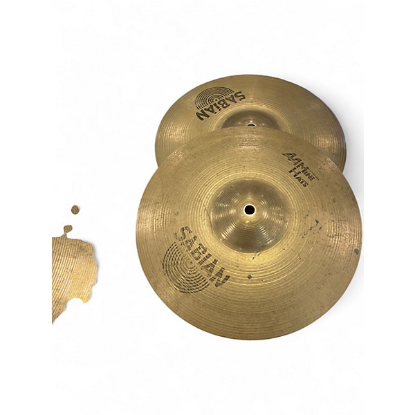 Used SABIAN 12in AA Mini Hi Hat Pair Cymbal