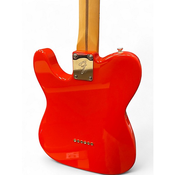 Used Fender Player II Telecaster coral red Solid Body Electric Guitar