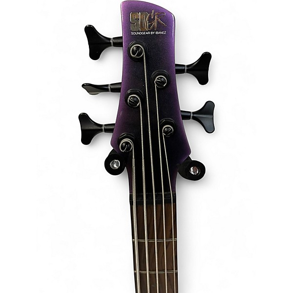 Used Ibanez SR505E AURORA BURST Electric Bass Guitar