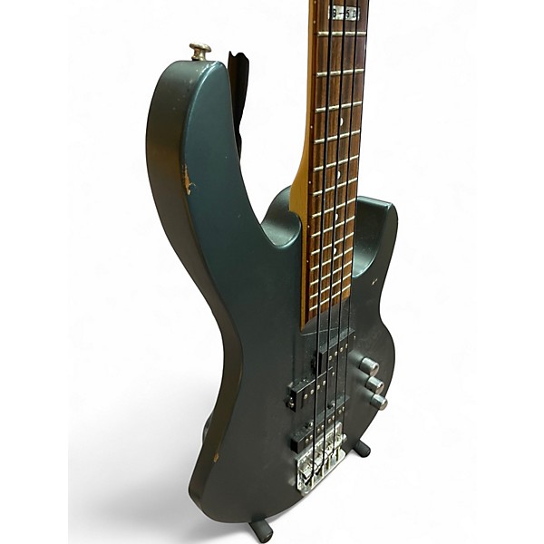 Used ESP LTD B50 Pewter Electric Bass Guitar