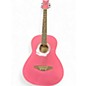 Used Daisy Rock Debutante Butterfly Short Scale Pink Electric Guitar thumbnail