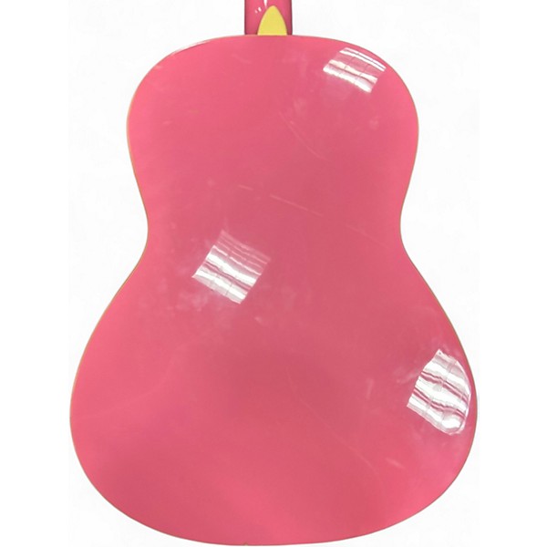 Used Daisy Rock Debutante Butterfly Short Scale Pink Electric Guitar