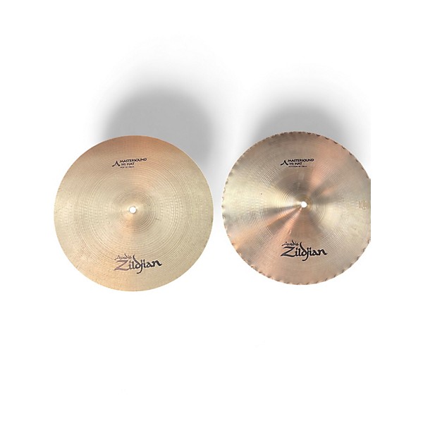 Used Zildjian 14in avedis master sound hi hat Cymbal
