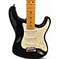 Used Fender American Standard Stratocaster Black Solid Body Electric Guitar