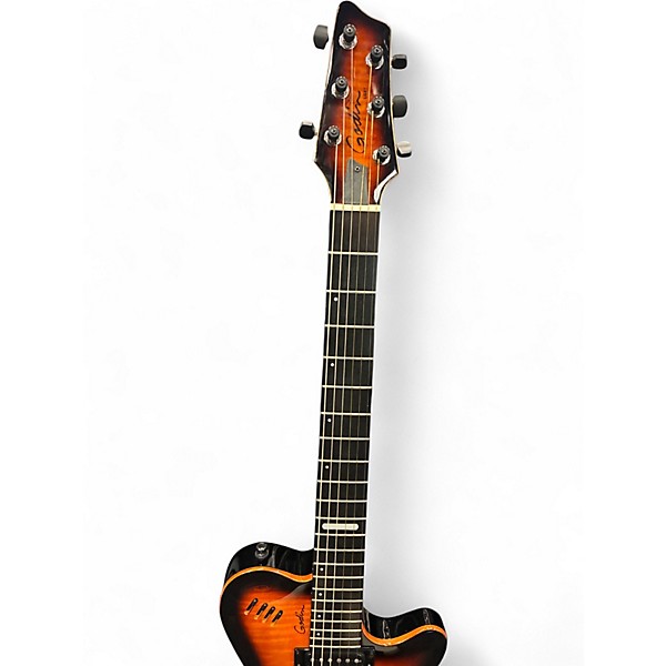Used Godin LGXT Synth Access 2 Color Sunburst Solid Body Electric Guitar