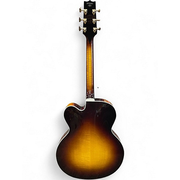 Used Heritage Eagle Classic 2 Color Sunburst Hollow Body Electric Guitar