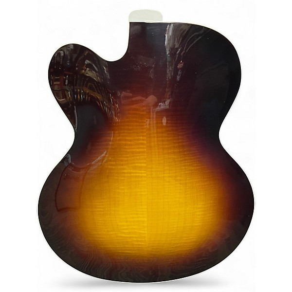 Used Heritage Eagle Classic 2 Color Sunburst Hollow Body Electric Guitar