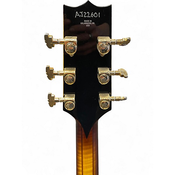 Used Heritage Eagle Classic 2 Color Sunburst Hollow Body Electric Guitar