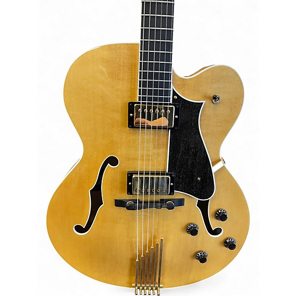 Used Heritage Eagle Classic Natural Hollow Body Electric Guitar