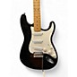 Used Fender STRATOCASTER BLACK Solid Body Electric Guitar