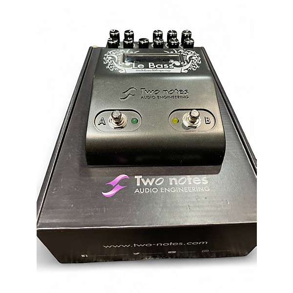 Used Two Notes AUDIO ENGINEERING LE BASS Tube Bass Preamp