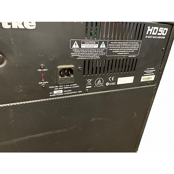 Used Hartke HD50 Bass Combo Amp