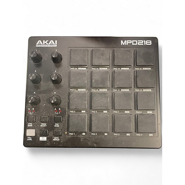 Used Akai Professional MPD218 MIDI Controller
