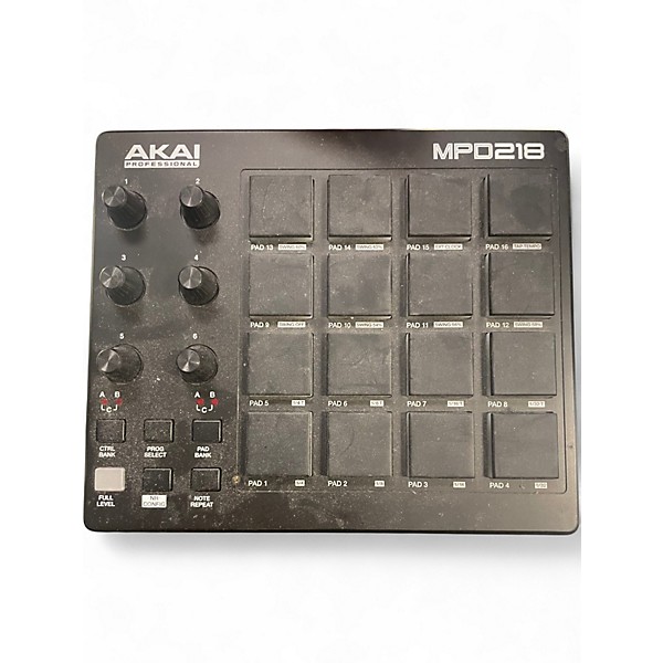 Used Akai Professional MPD218 MIDI Controller