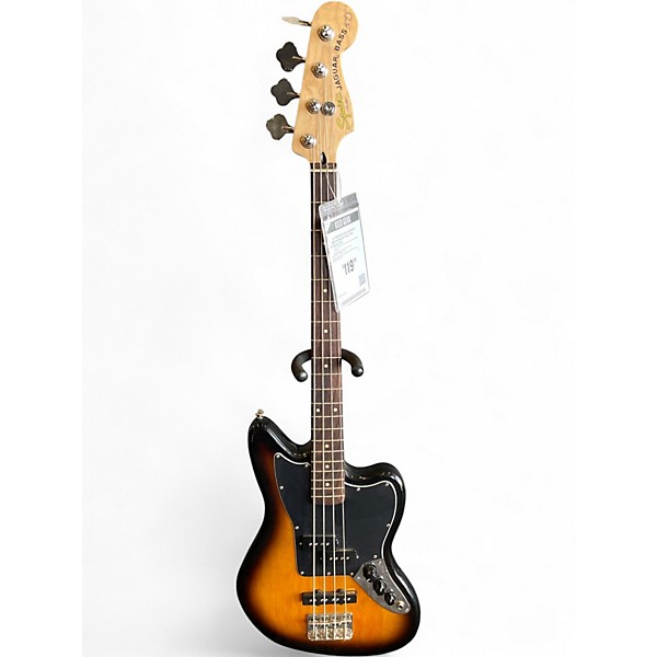 Used Fender Jaguar Bass 2 Tone Sunburst Electric Bass Guitar