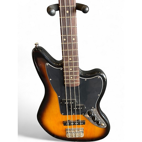 Used Fender Jaguar Bass 2 Tone Sunburst Electric Bass Guitar