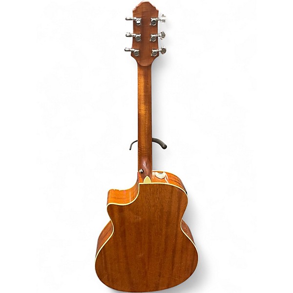 Used Crafter Guitars Stage55 Plus Natural Acoustic Electric Guitar
