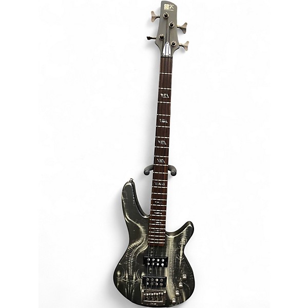 Used Ibanez SRXHRG1 H.R. Giger NY City X Satin Electric Bass Guitar