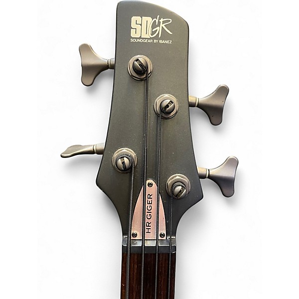 Used Ibanez SRXHRG1 H.R. Giger NY City X Satin Electric Bass Guitar