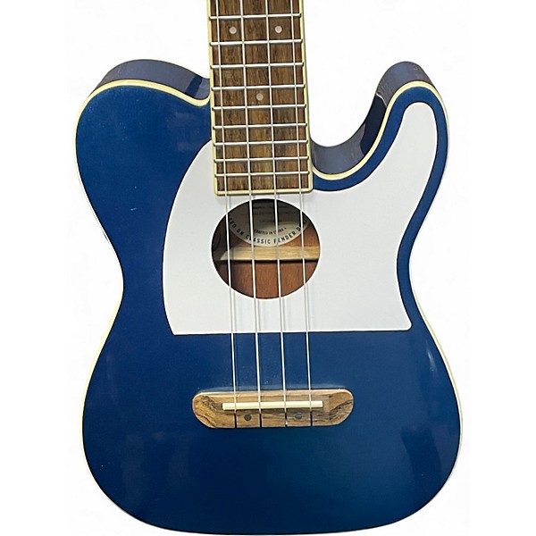 Used Fender FULLERTON TELECASTER Lake Placid Blue Ukulele