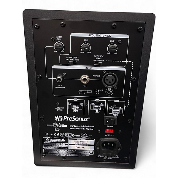 Used PreSonus Eris E5 PAIR Powered Monitor