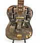 Used Dean RESCG Folk Series Thin Body Resonator with Electronics Chrome Resonator Guitar