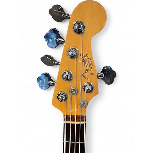 Used Fender American Professional Precision Bass Olympic White Electric Bass Guitar