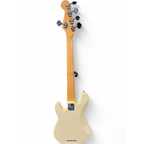 Used Fender American Professional Precision Bass Olympic White Electric Bass Guitar