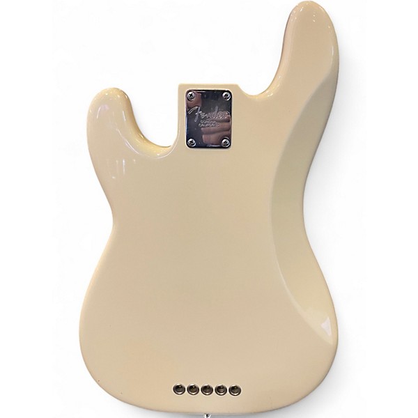 Used Fender American Professional Precision Bass Olympic White Electric Bass Guitar