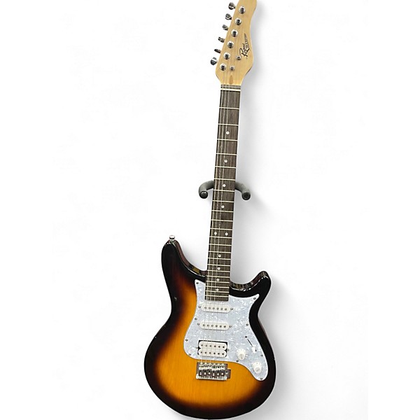 Used Rogue RR100 Rocketeer 2 Color Sunburst Solid Body Electric Guitar