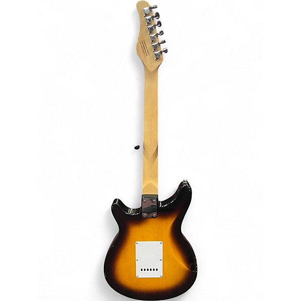 Used Rogue RR100 Rocketeer 2 Color Sunburst Solid Body Electric Guitar
