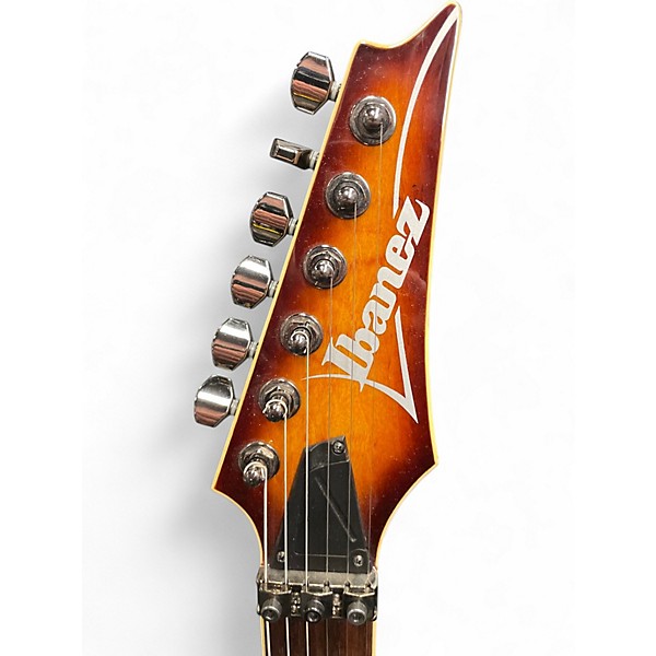 Used Ibanez S670QM 2 Color Sunburst Solid Body Electric Guitar