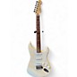 Used Fender Standard Stratocaster Olympic White Solid Body Electric Guitar thumbnail