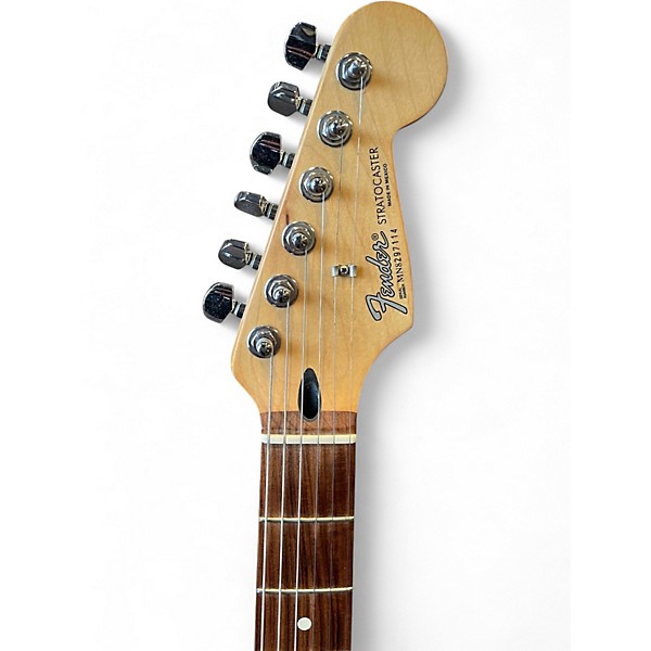 Used Fender Standard Stratocaster Olympic White Solid Body Electric Guitar