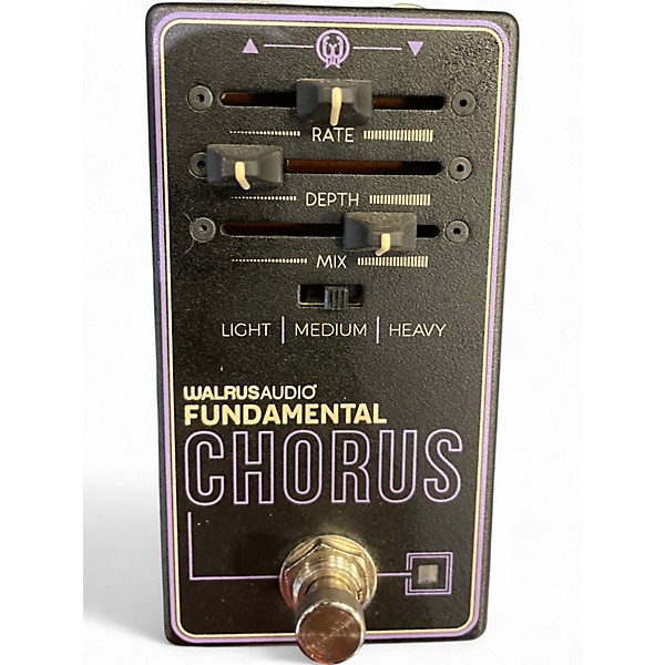 Used Walrus Audio FUNDAMENTAL CHORUS Effect Pedal