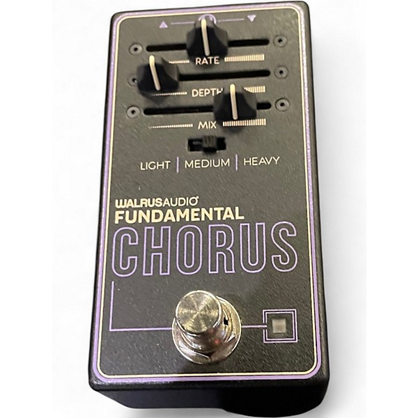 Used Walrus Audio FUNDAMENTAL CHORUS Effect Pedal