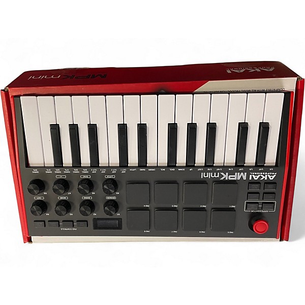 Used Akai Professional MPK Mini MIDI Controller