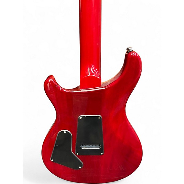 Used PRS SE Custom 24 Candy Apple Red Solid Body Electric Guitar