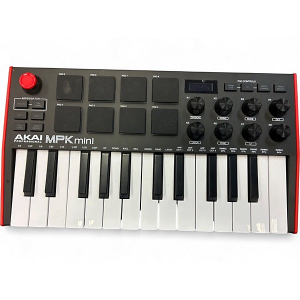 Used Akai Professional MPK Mini MKII MIDI Controller