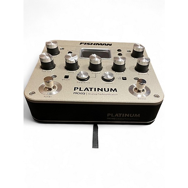 Used Fishman PROPLT101 Platinum EQ Pre With DI Acoustic Guitar Pickup