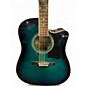Used Ibanez V70CE Blue Acoustic Electric Guitar
