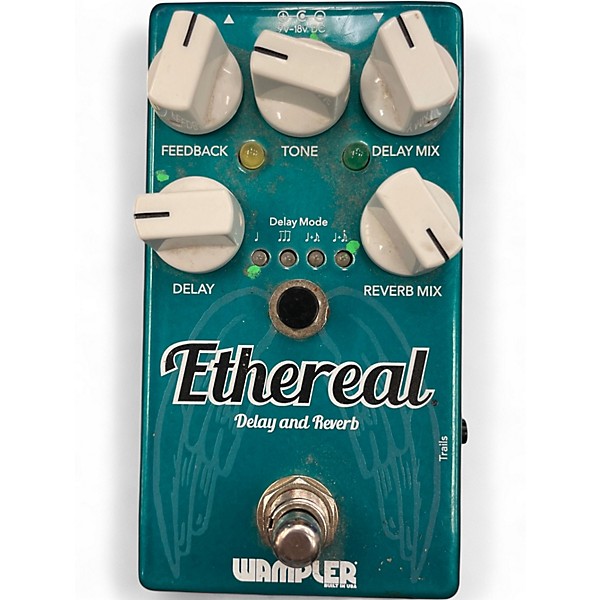 Used Wampler Ethereal Delay and Reverb Effect Pedal