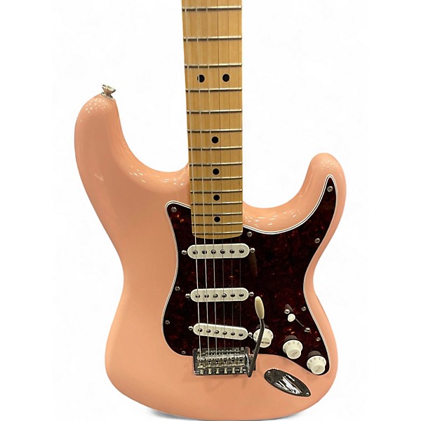 Used Fender Player Stratocaster Shell Pink Solid Body Electric Guitar