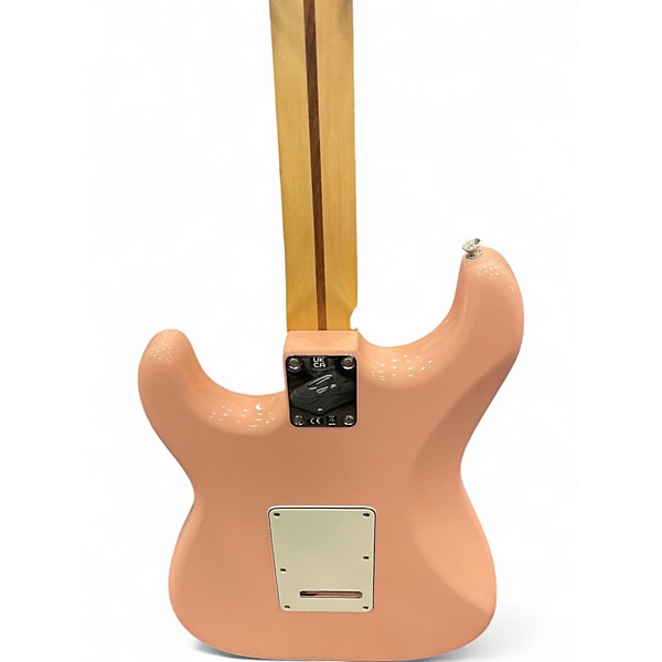 Used Fender Player Stratocaster Shell Pink Solid Body Electric Guitar