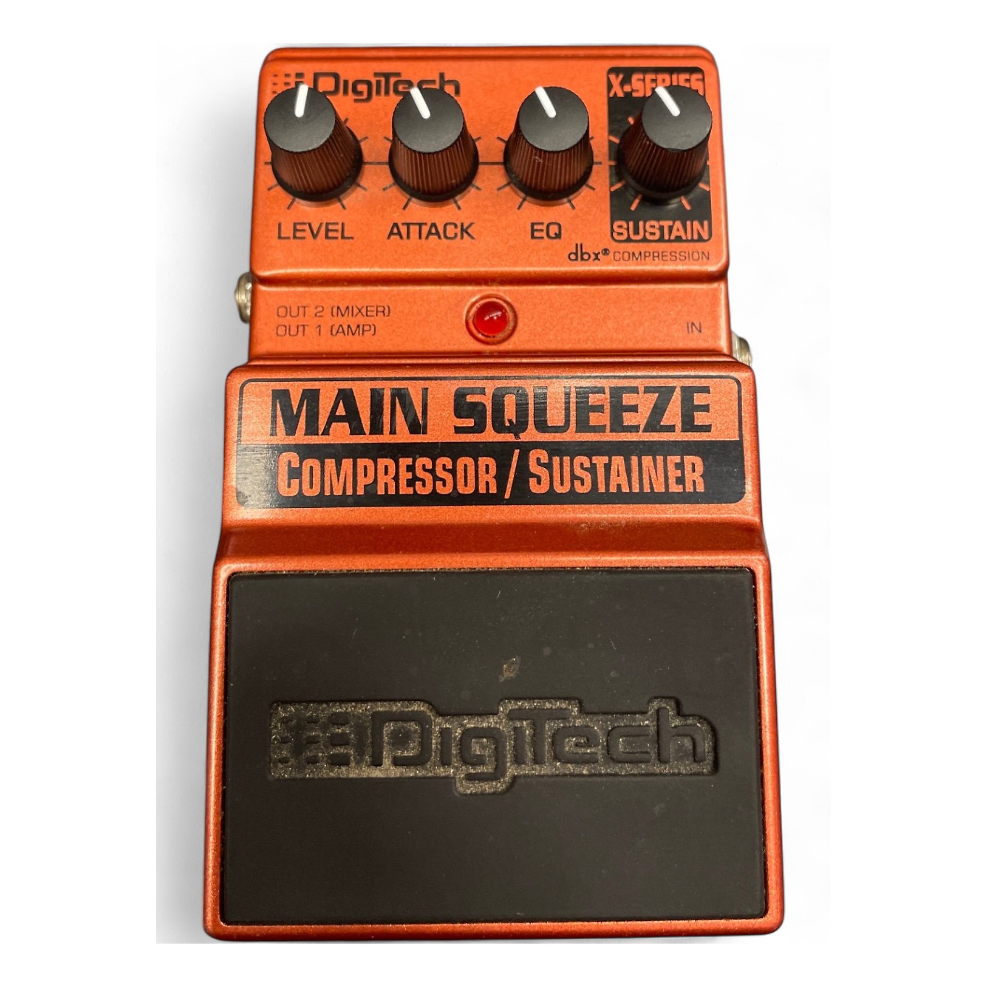 Used DigiTech XMS Main Squeeze Compressor/Sustainer Effect Pedal