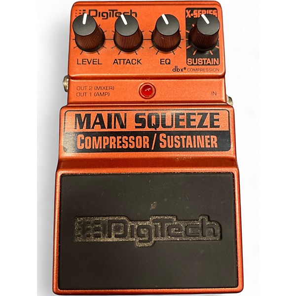 Used DigiTech XMS Main Squeeze Compressor/Sustainer Effect Pedal